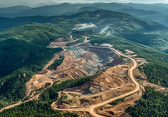 蓝海智能助力江西于都萤矿开采建设