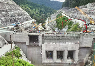 蓝海智能助力印尼巴塘水电站工程建设